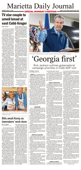 Cover of Marietta Daily Journal