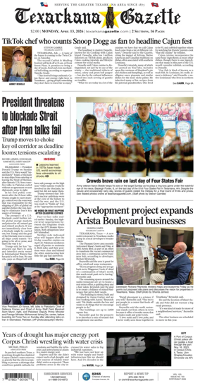 Cover of Texarkana Gazette