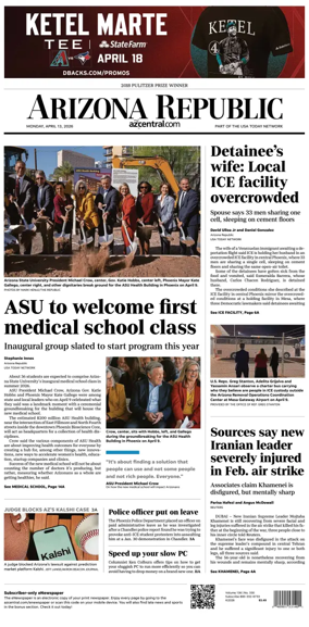 Cover of The Arizona Republic