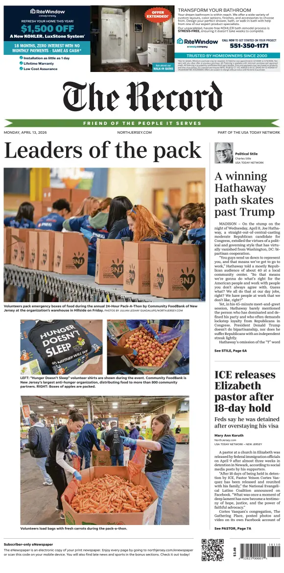 Cover of The Bergen Record