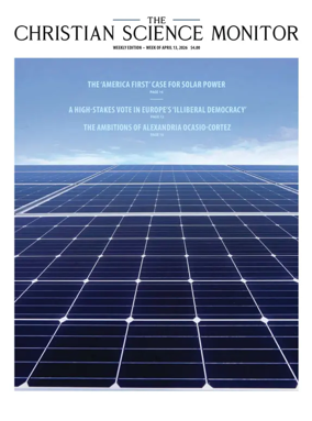 Cover of The Christian Science Monitor