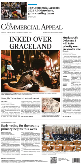 Cover of The Commercial Appeal