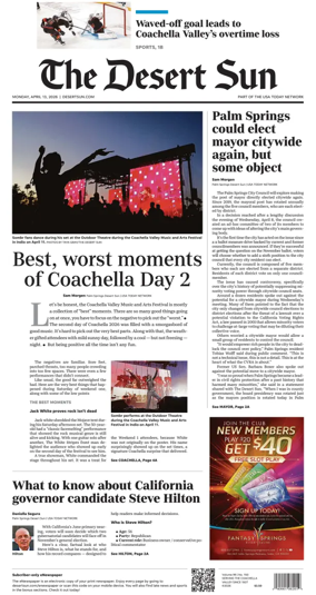 Cover of The Desert Sun