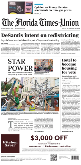 Cover of The Florida Times-Union