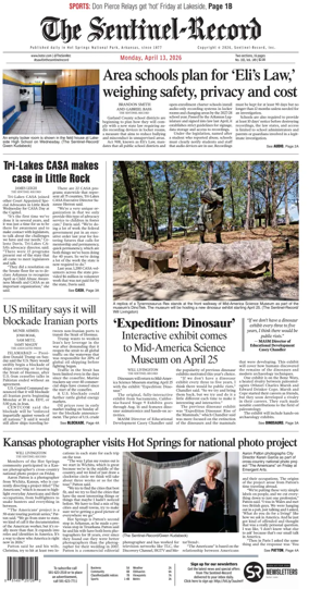 Cover of The Sentinel-Record