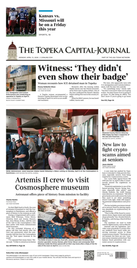 Cover of The Topeka Capital-Journal