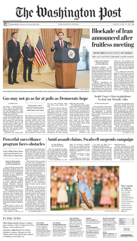 Cover of The Washington Post