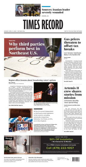 Cover of Times Record (Ft. Smith Southwest)