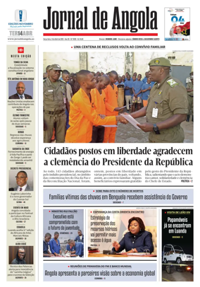 Cover of Jornal de Angola