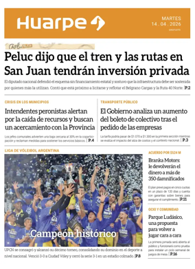 Cover of Diario Huarpe