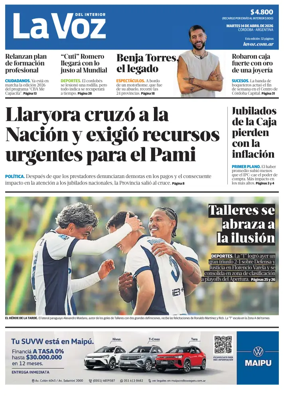 Cover of La Voz del Interior