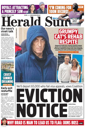 Cover of Herald Sun