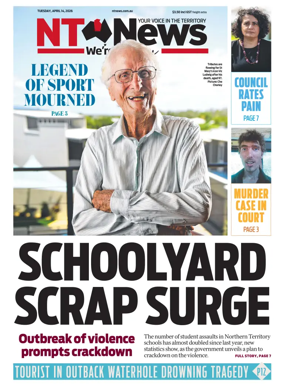 Cover of NT News