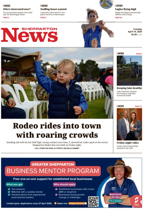 Cover of Shepparton News