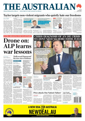 Cover of The Australian