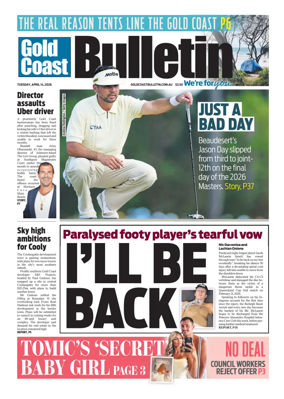 Cover of The Gold Coast Bulletin