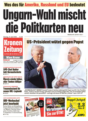 Cover of Kronen Zeitung