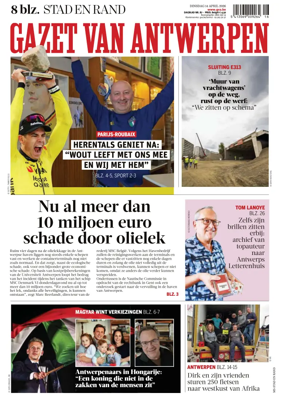 Cover of Gazet van Antwerpen Stad en Rand