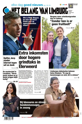 Cover of Het Belang van Limburg