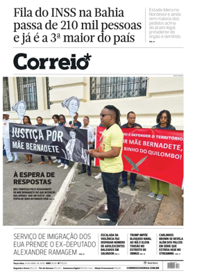 Cover of Correio da Bahia
