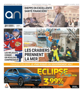 Cover of Acadie Nouvelle