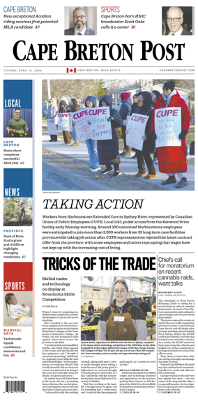 Cover of Cape Breton Post