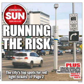 Cover of Edmonton Sun