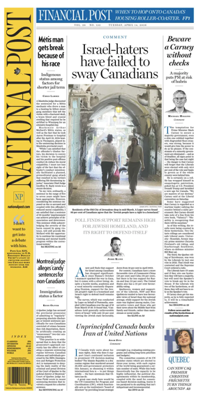 Cover of National Post - (Latest Edition)