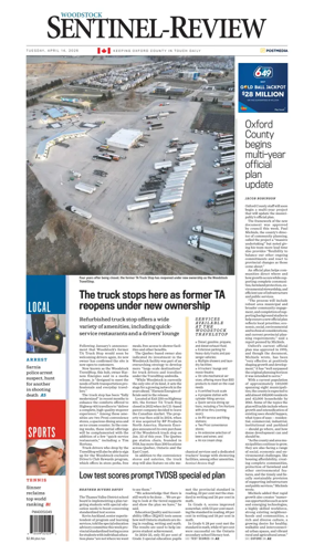 Cover of Sentinel-Review (Woodstock)
