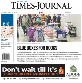 Cover of St. Thomas Times-Journal