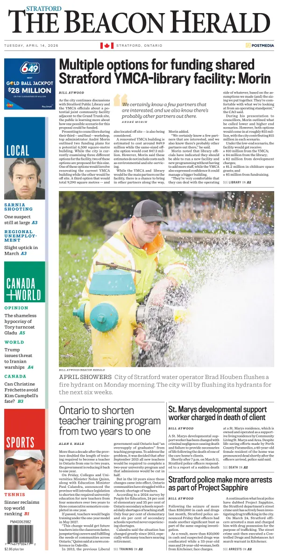 Cover of The Beacon Herald