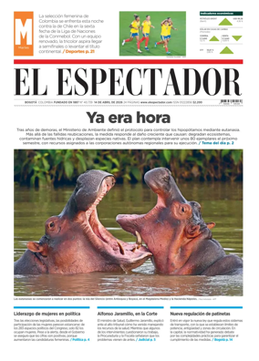 Cover of El Espectador