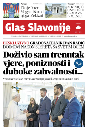 Cover of Glas Slavonije