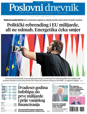 Cover of Poslovni Dnevnik