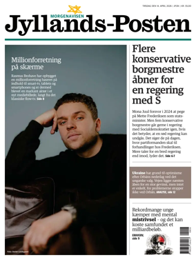 Cover of Jyllands-Posten