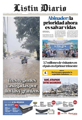 Cover of Listin Diario
