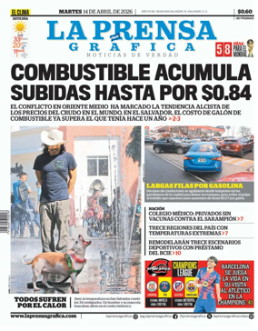 Cover of La Prensa Grafica