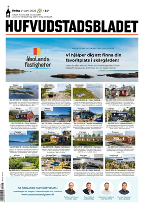 Cover of Hufvudstadsbladet