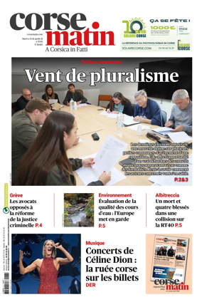 Cover of Corse Matin