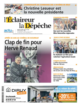 Cover of l'Eclaireur la Depeche
