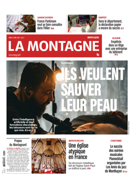 Cover of La Montagne (Montlucon)