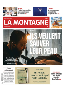 Cover of La Montagne (Vichy)