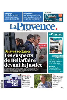 Cover of La Provence Alpes-de-Haute-Provence