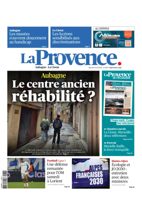 Cover of La Provence Aubagne-La Ciotat