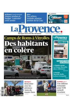 Cover of La Provence Martigues-Istres-Vitrolles-Marignane