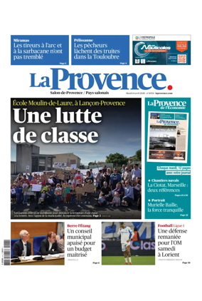 Cover of La Provence Salon-de-Provence / Pays salonais