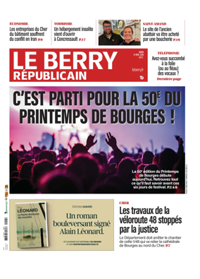 Cover of Le Berry Republicain