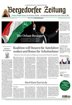 Cover of Bergedorfer Zeitung