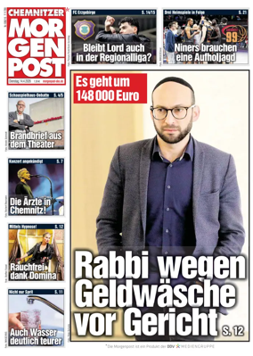 Cover of Chemnitzer Morgenpost