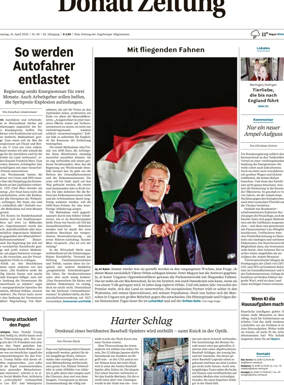 Cover of Donau Zeitung